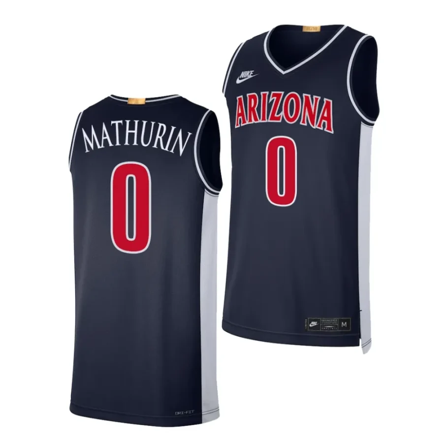 bennedict mathurin navy limited retro basketball jersey scaled