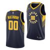 bennedict mathurin pacers 2022 nba draft navy icon edition arizona wildcats jersey scaled