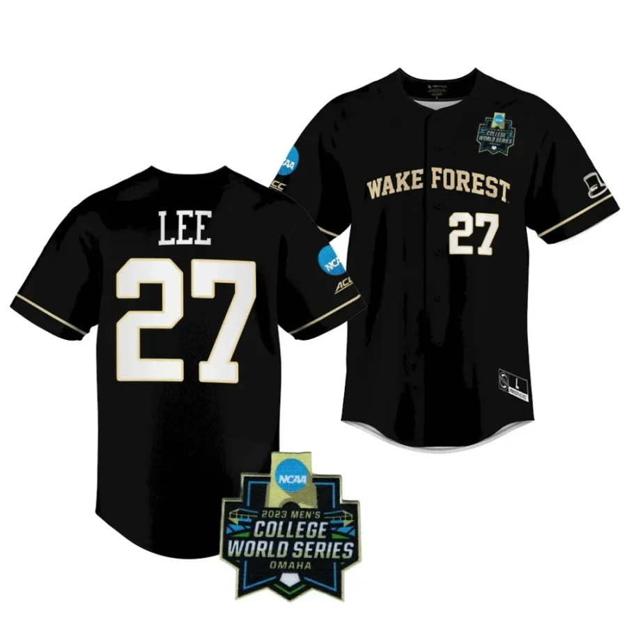 bennett lee wake forest demon deacons 2023 college world series menncaa baseball jersey 0 scaled