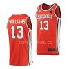 benny williams orange retro basketball 2022 23limited jersey scaled