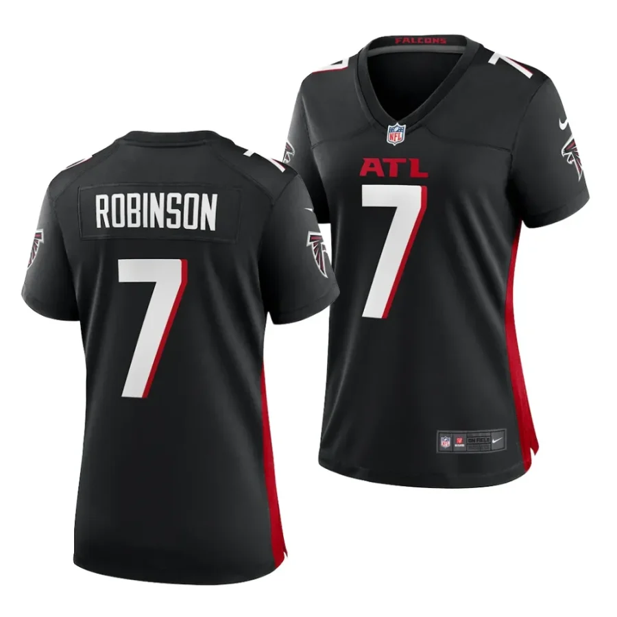 bijan robinson black falcons2023 nfl draft women jersey scaled