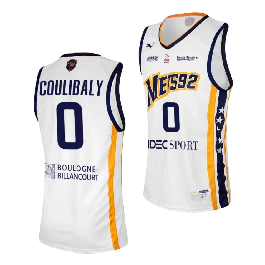 bilal coulibaly metropolitans 92 white2023 nba draft men jersey scaled