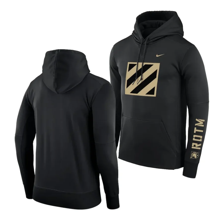 black 2023 rivalry collection army black knights hoodie scaled