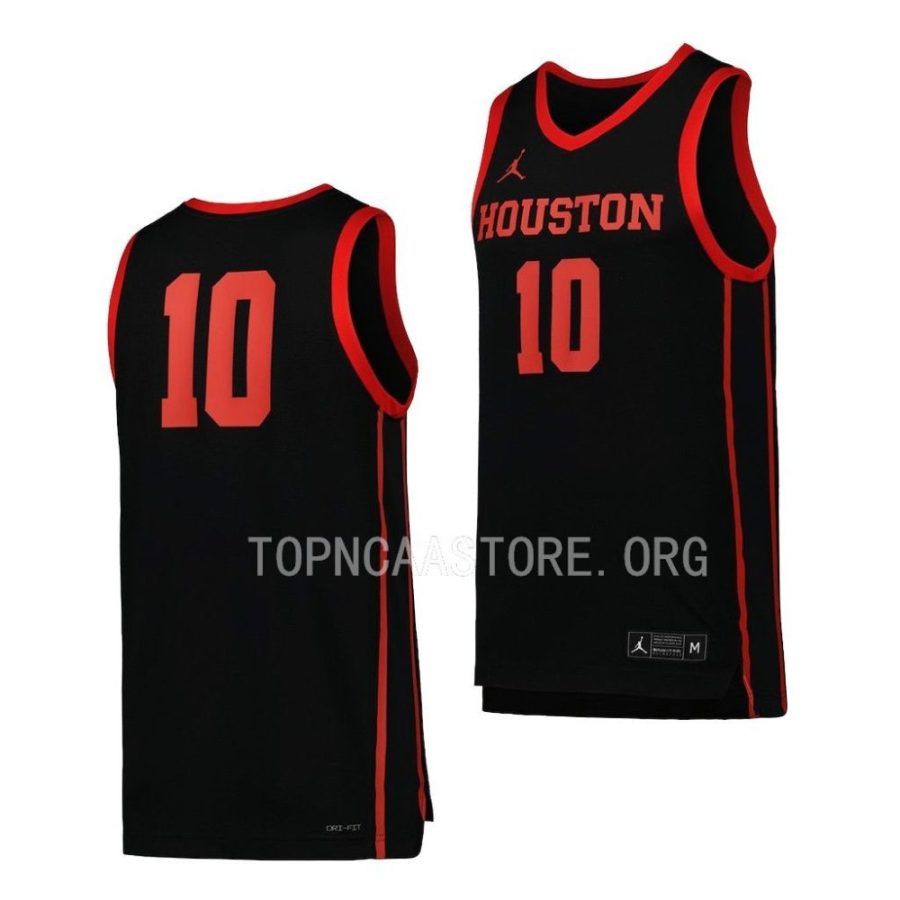 black replica basketball houston cougars jersey scaled