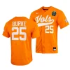 blake burke tennessee volunteers orange2023 ncaa baseball college world series menomaha 8 jersey scaled