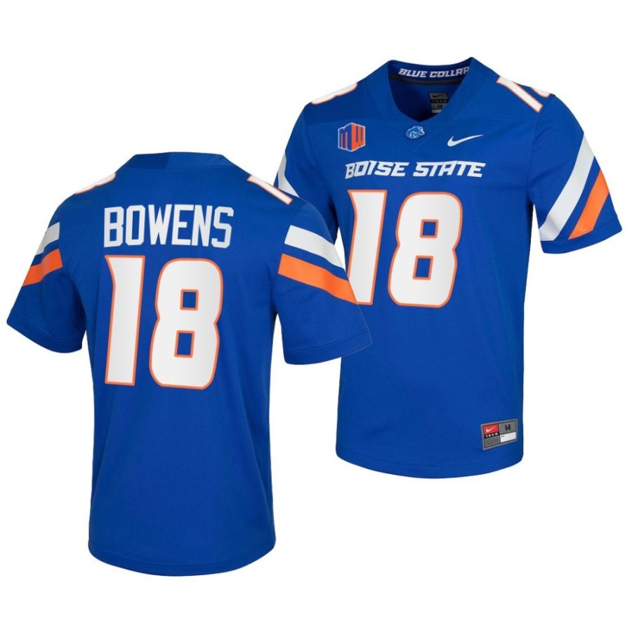 boise state broncos billy bowens royal untouchable game football jersey scaled