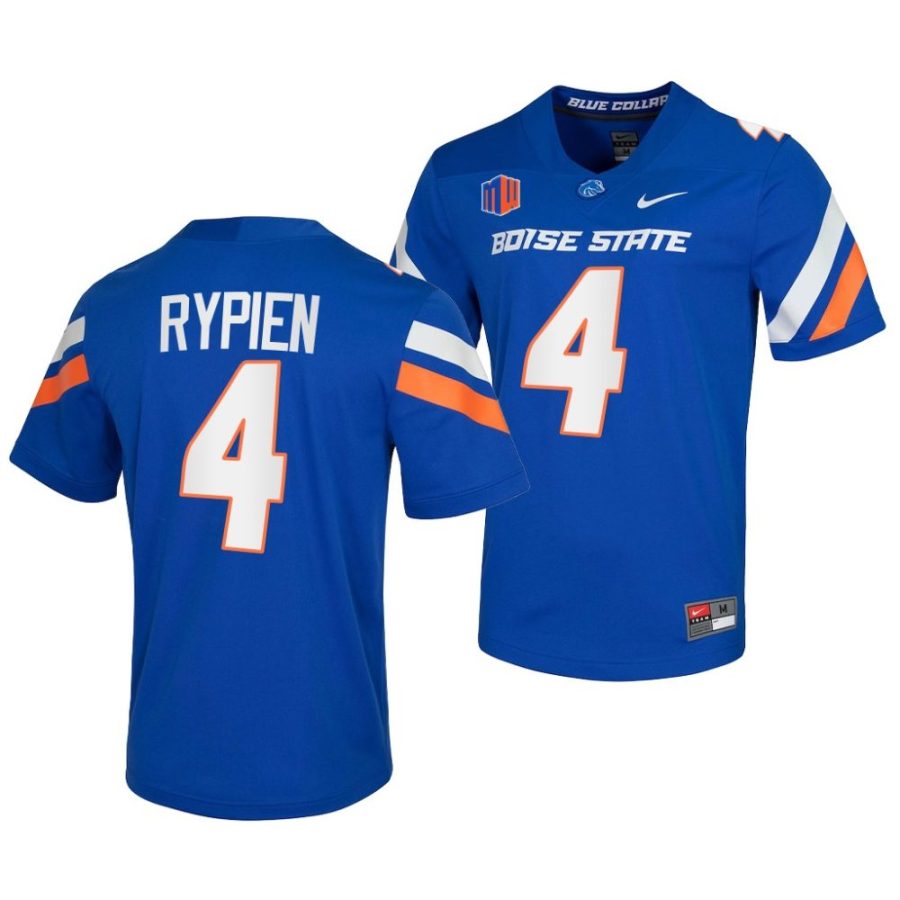 boise state broncos brett rypien royal untouchable game football jersey scaled