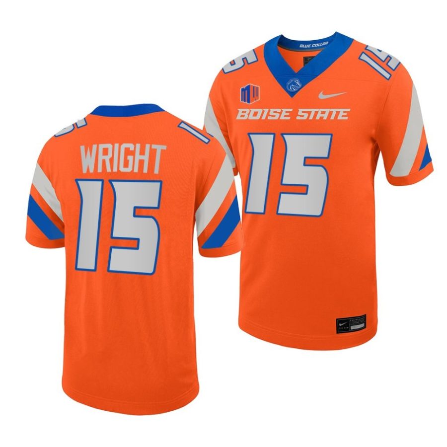 boise state broncos deven wright orange untouchable game football jersey scaled