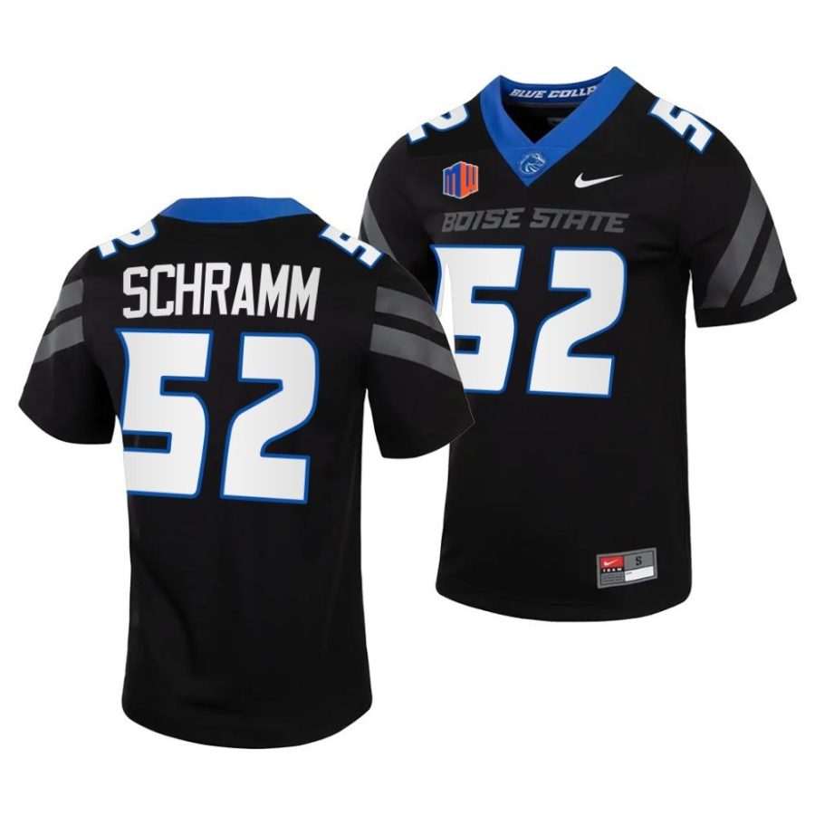 boise state broncos dj schramm black untouchable football jersey scaled