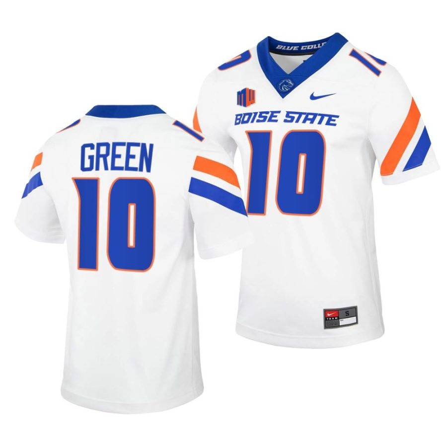 boise state broncos taylen green white untouchable football jersey scaled