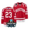 boston university domenick fensore 2023 ncaa frozen four scarlet ice hockey jersey scaled