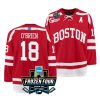 boston university jay o'brien 2023 ncaa frozen four scarlet ice hockey jersey scaled