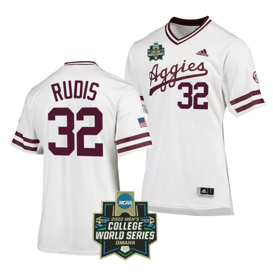 brad rudis texas a&m aggies 2022 college world series mensec baseball jersey scaled