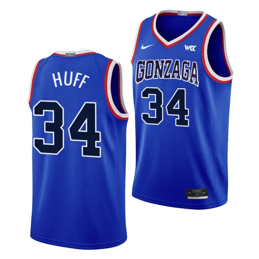 braden huff gonzaga bulldogs throwback basketball 2023 24 limited jersey scaled