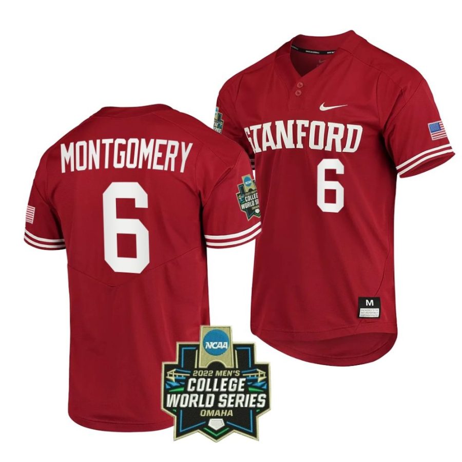 braden montgomery stanford cardinal 2022 college world series menbaseball jersey scaled