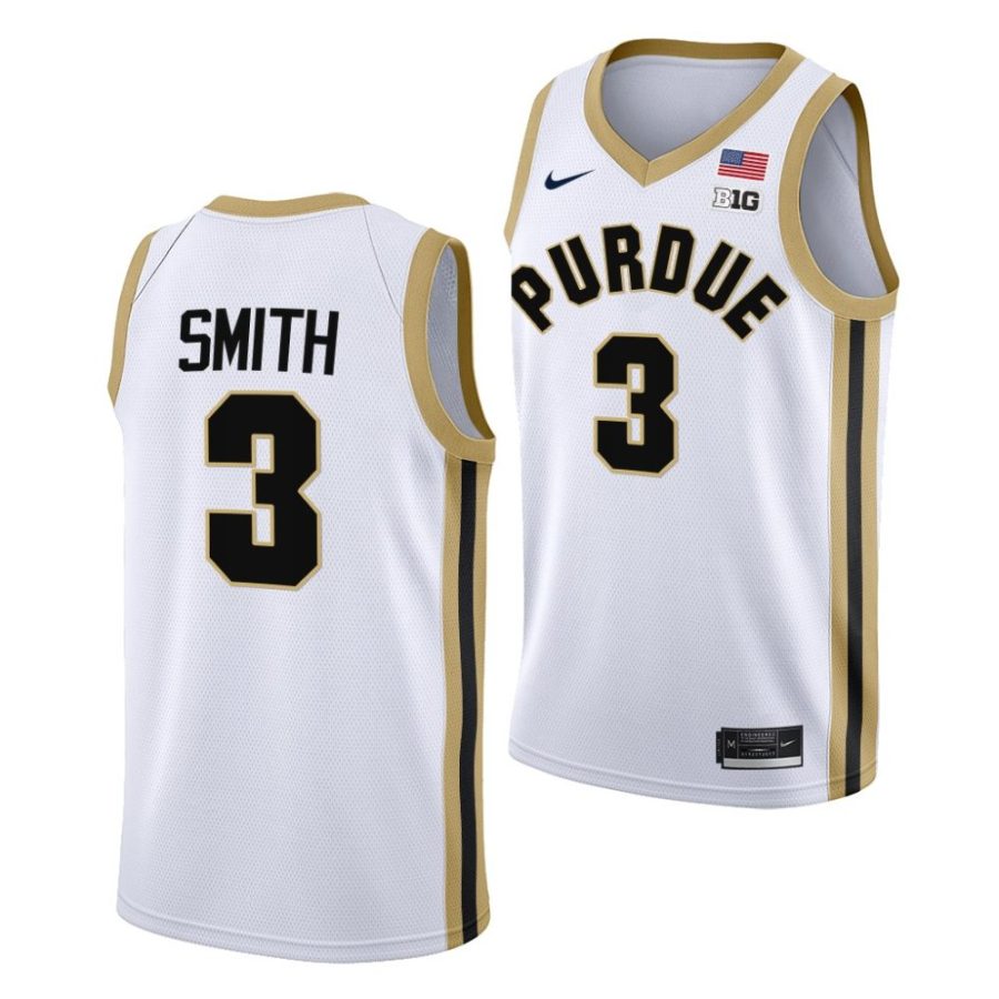 braden smith purdue boilermakers 2022 23college basketball white jersey scaled