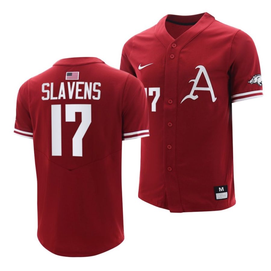 brady slavens arkansas razorbacks college baseball menreplica jersey scaled