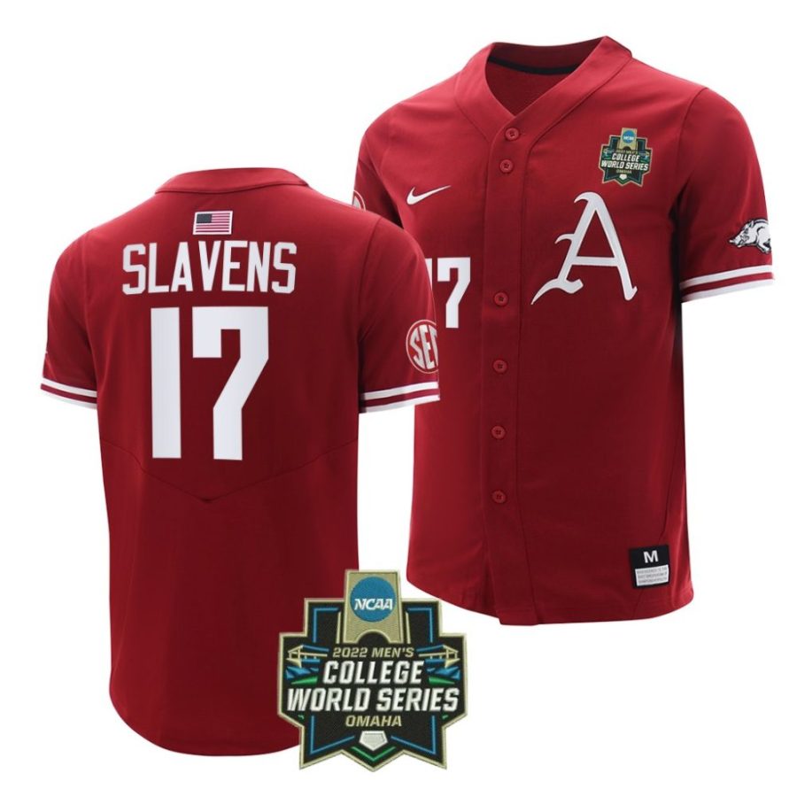 brady slavens stanford cardinal 2022 college world series menreplica jersey scaled