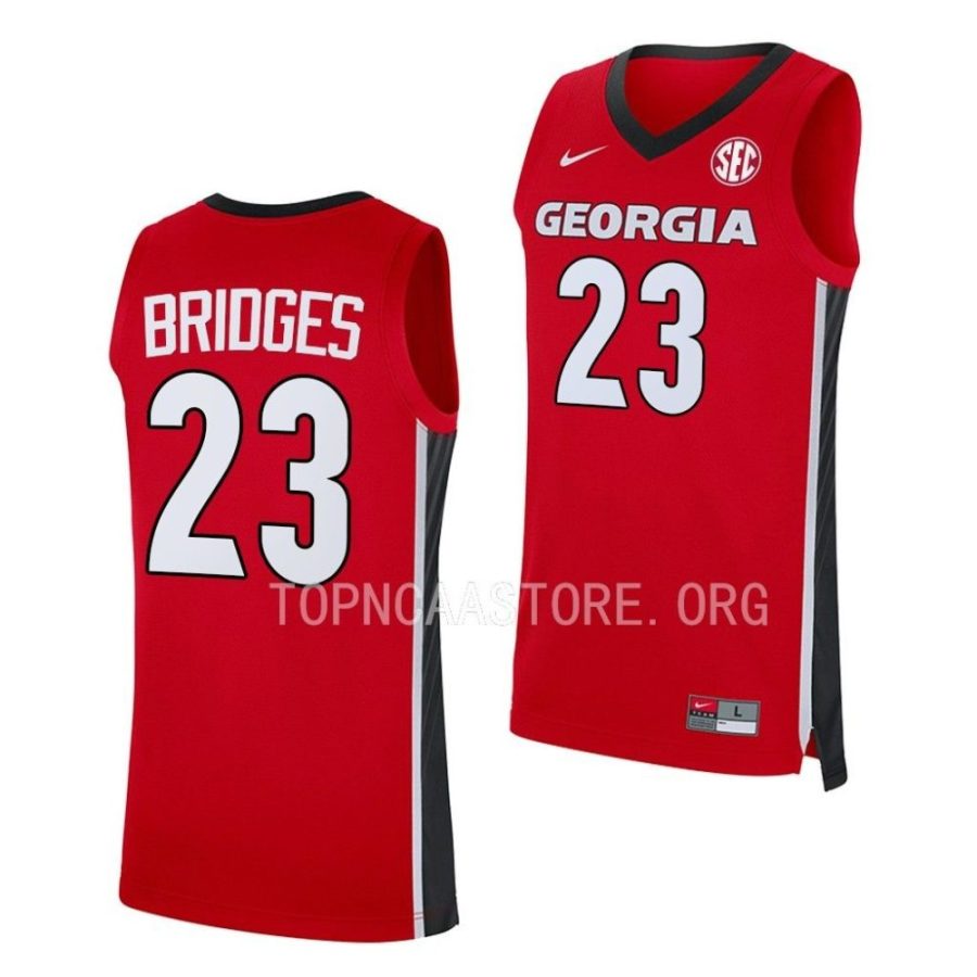 braelen bridges georgia bulldogs away basketball 2022 23 replica jersey scaled