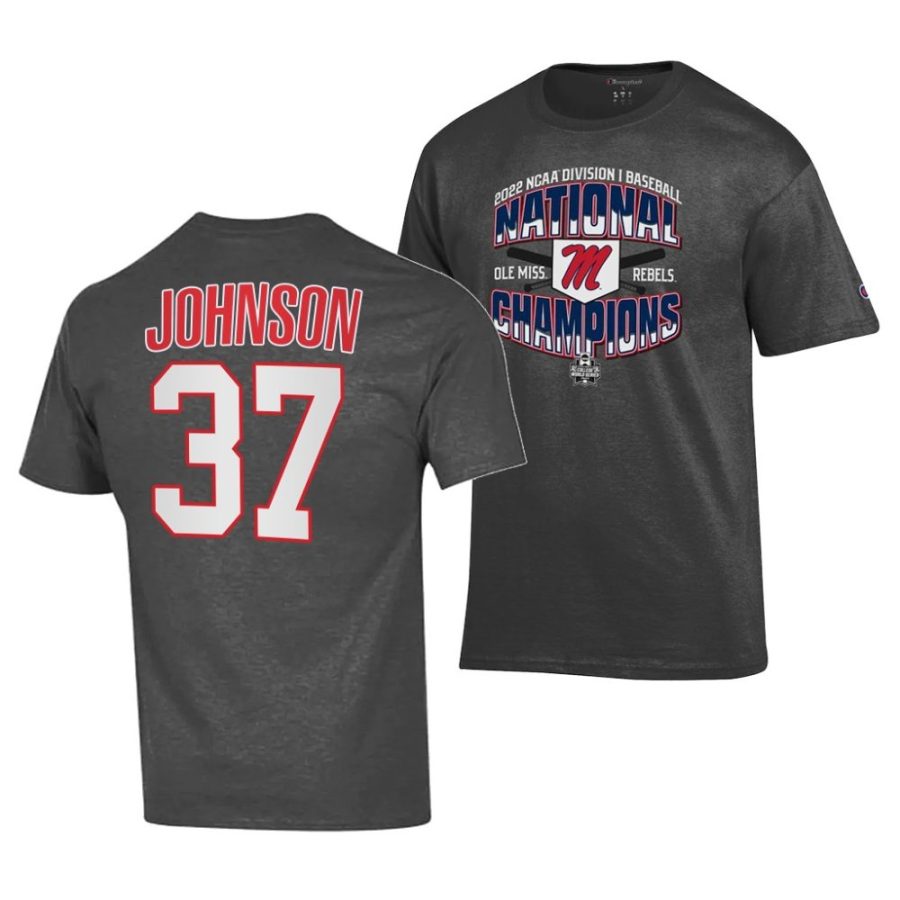 brandon johnson charcoal 2022 college world series champions locker room t shirt scaled