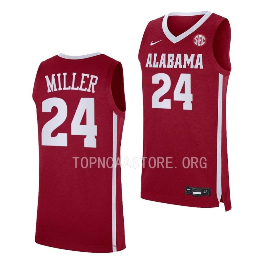 brandon miller alabama crimson tide college basketball replicacrimson jersey scaled