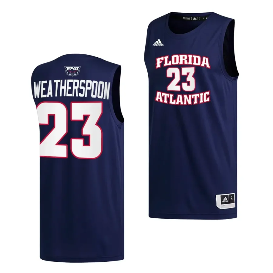 brandon weatherspoon navy college basketball replica jersey scaled