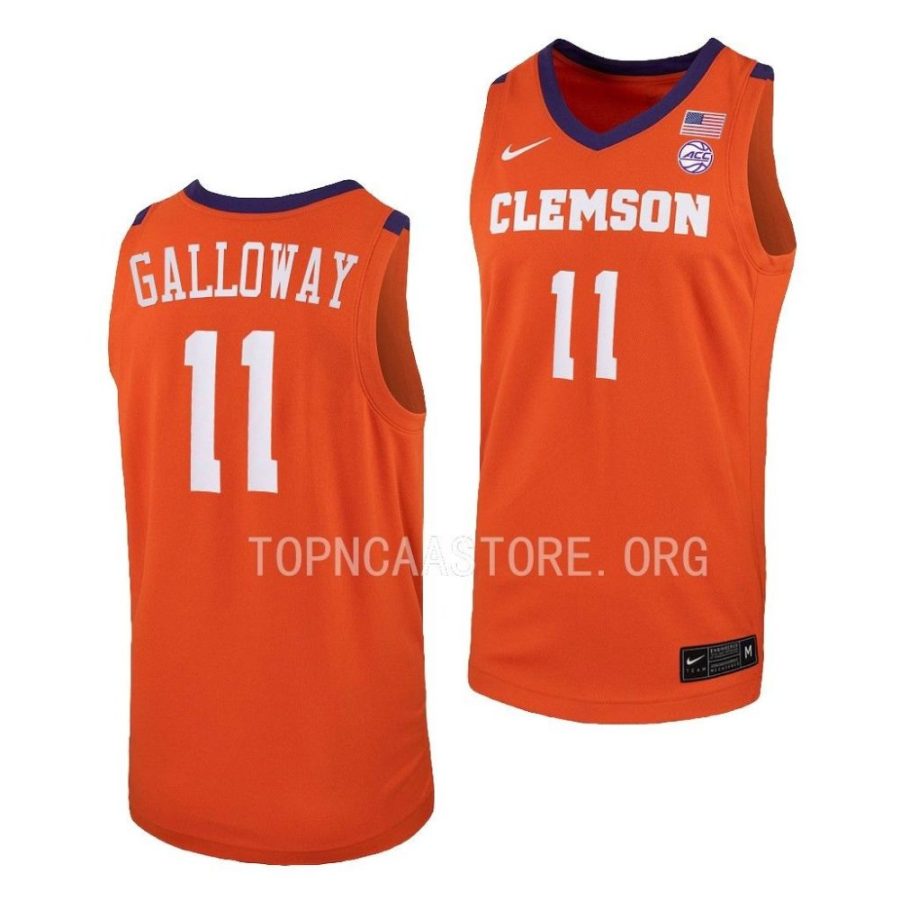 brevin galloway orange college basketball replica jersey scaled