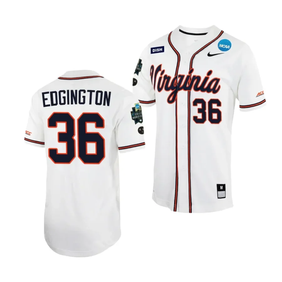 brian edgington virginia cavaliers 2023 college world series menncaa baseball jersey scaled