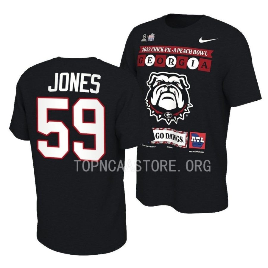 broderick jones black 2022 peach bowl college football playoff t shirts scaled