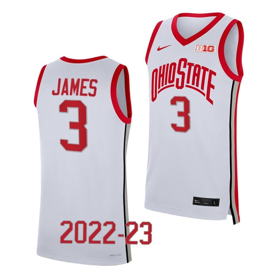 bronny james ohio state buckeyes college basketball 2022 23 jersey scaled