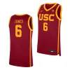 bronny james usc trojans cardinalcollege basketball replicamen jersey scaled