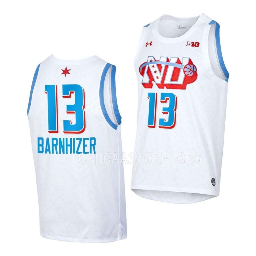 brooks barnhizer white chicago's own northwestern wildcatsby the players jersey scaled