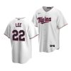 brooks lee twins home 2022 mlb draft replica white jersey scaled