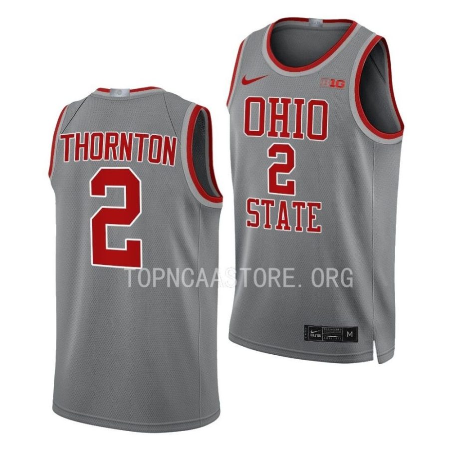 bruce thornton ohio state buckeyes ncaa basketball gray jersey scaled