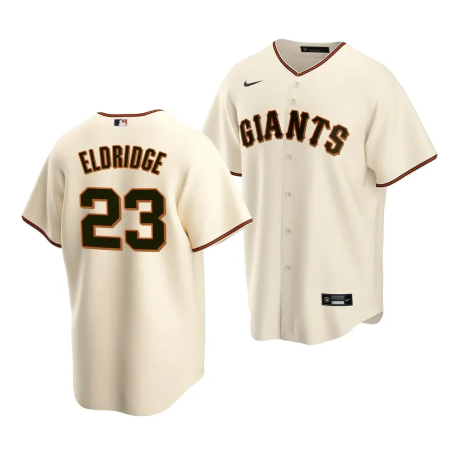 bryce eldridge giants replica home 2023 mlb draft cream jersey scaled