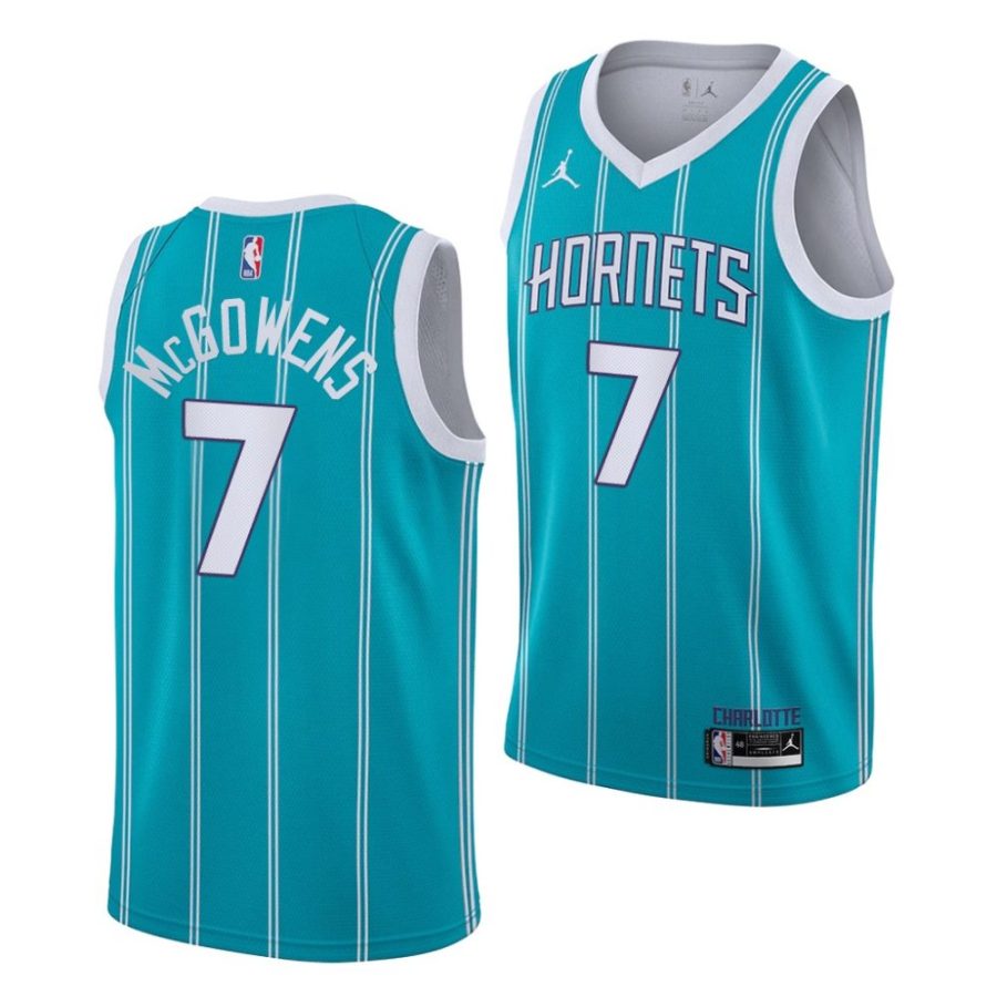 bryce mcgowens hornets 2022 nba draft teal icon edition nebraska cornhuskers jersey scaled