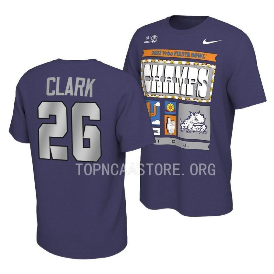 bud clark purple 2022 fiesta bowl champions locker room t shirt scaled