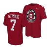 c.j. stroud 1922 2022 the shoe 100th anniversary scarlet shirt scaled