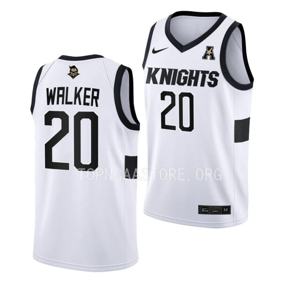 c.j. walker ucf knights college basketball 2022 23 home jersey scaled