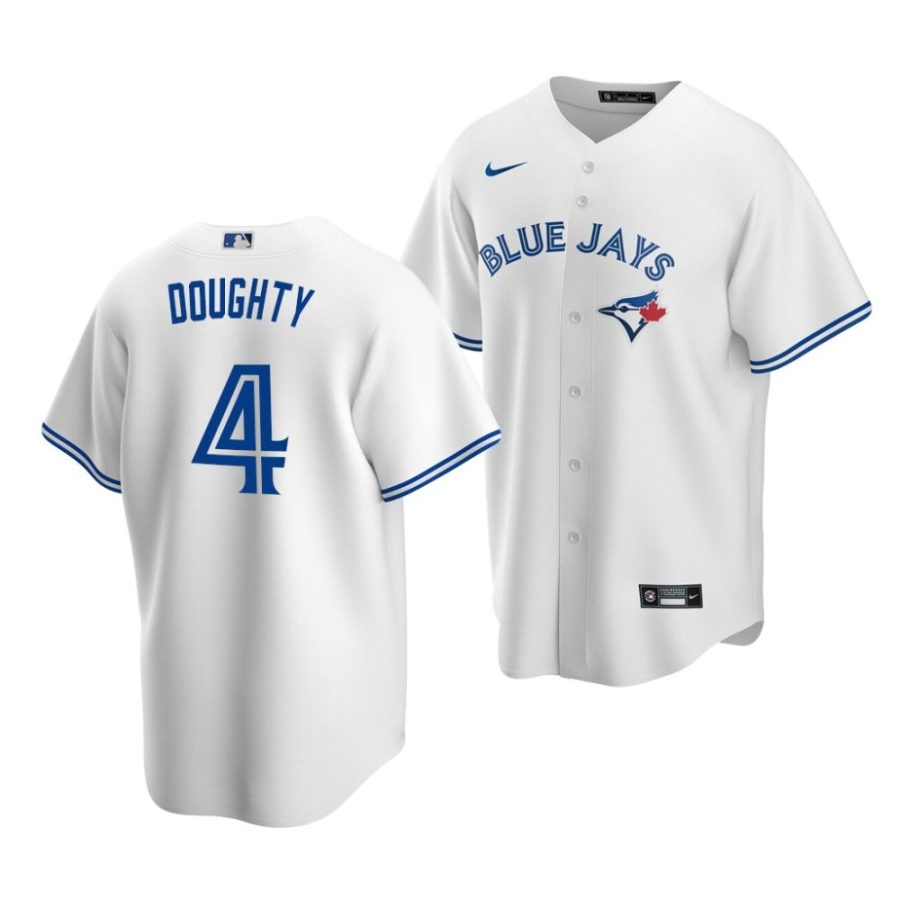 cade doughty blue jays home 2022 mlb draft replica white jersey scaled