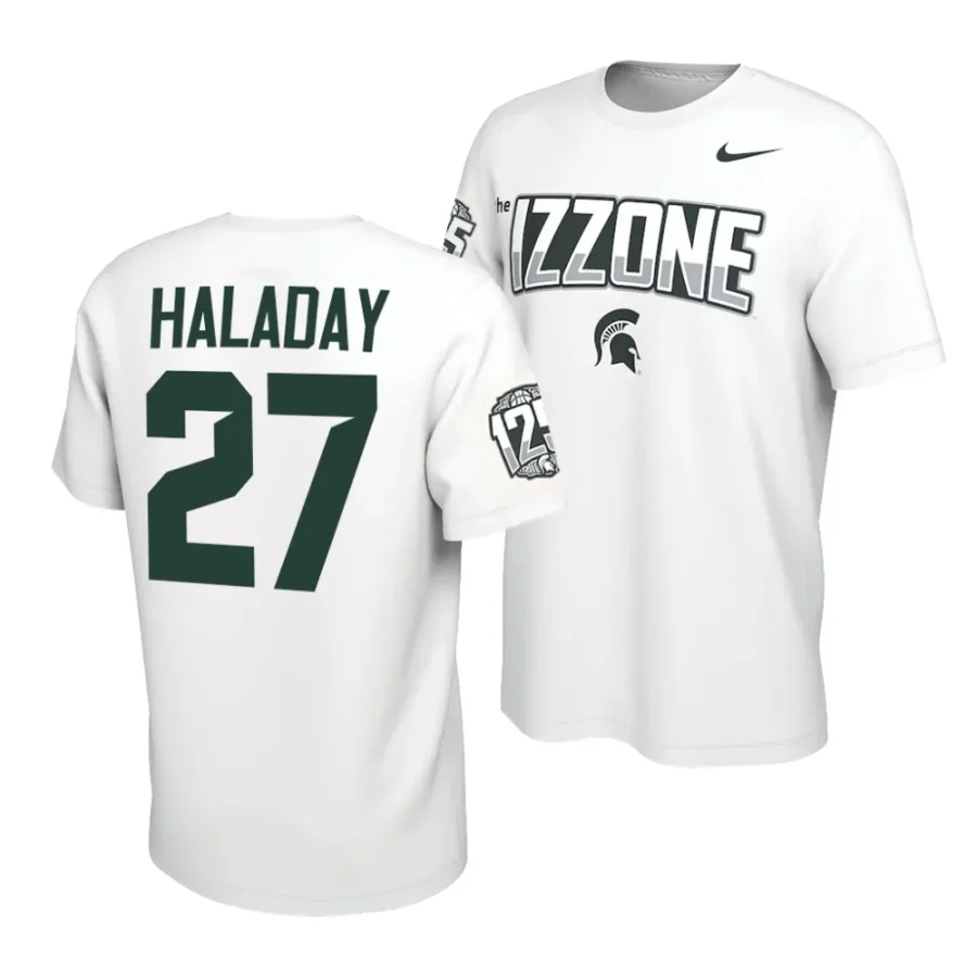 cal haladay white 125th anniversary the izzone t shirt scaled