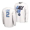 caleb love ball in bench 2022 ncaa march madness white shirt scaled