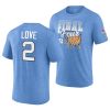caleb love banners 2022 march madness final four blue shirt scaled