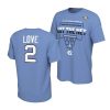 caleb love blue 2022 march madness final four regional champions locker room t shirts scaled