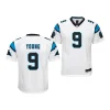 carolina panthers bryce young white 2023 nfl draft youth jersey scaled
