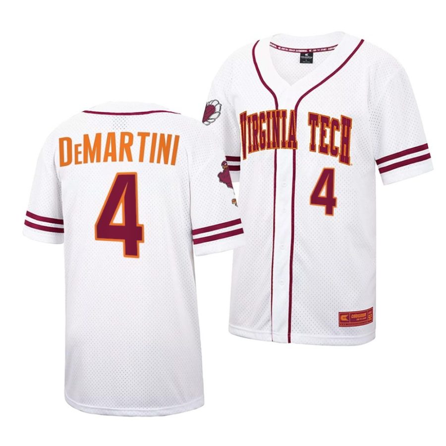 carson demartini virginia tech hokies 2022college baseball menfree spirited jersey scaled