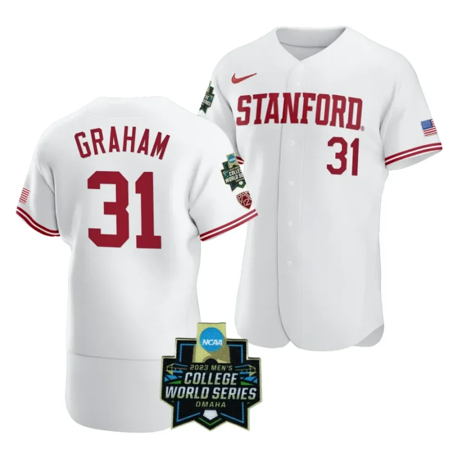 carter graham stanford cardinal 2023 ncaa baseball college world series menomaha 8 jersey scaled