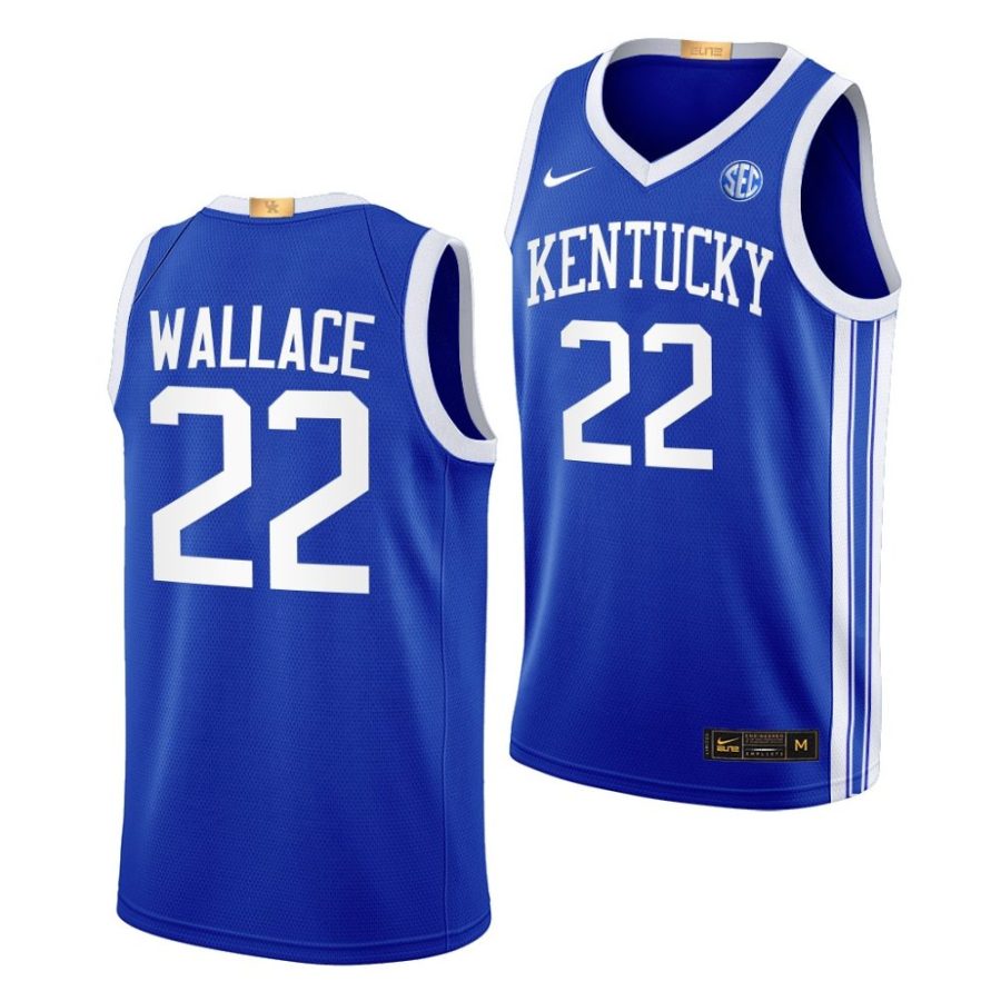 cason wallace kentucky wildcats 2022 23away elite basketballblue jersey scaled