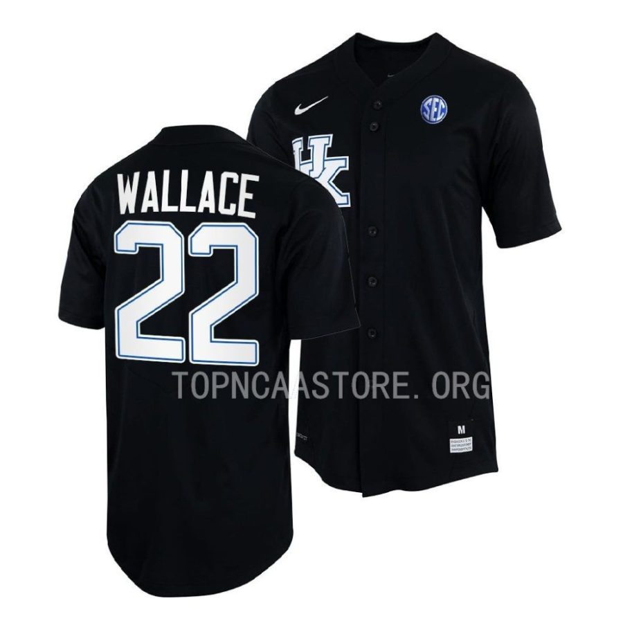 cason wallace kentucky wildcats baseball shirt menfull button jersey scaled