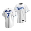 cayden wallace royals home 2022 mlb draft replica white jersey scaled